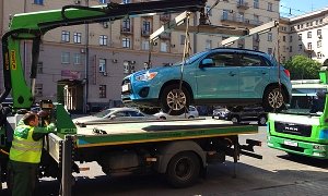 Эвакуация паркетника