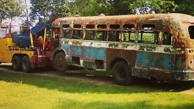 Эвакуация автобуса